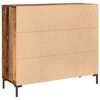 vidaXL Sideboard Altholz-Optik 90x34x80 cm Holzwerkstoff