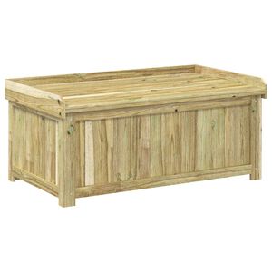 vidaXL Outdoor Kissenbox Impr&auml;gniertes Kiefernholz 104 x 60 x 47 cm