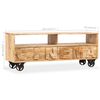 vidaXL TV-Schrank Massivholz Mango 120x30x48 cm