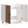 vidaXL Sp&uuml;lenunterschrank Porto Altholz-Optik 80x46x81,5 cm