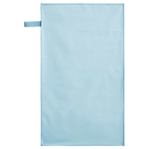 vidaXL Sporthandtücher 2 pcs Blau 50 x 30 cm Polyester und Polyamid
