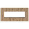 vidaXL Konsolentisch Artisan-Eiche 155 x 29 x 74 cm Holzwerkstoff