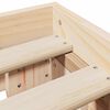 vidaXL Massivholzbett ohne Matratze 120x200 cm Kiefernholz