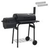vidaXL Outdoor Grill 103 x 60 x 113 cm Stahl Schwarz