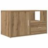 vidaXL Eckregal Artisan-Eiche 200x40x45 cm Holzwerkstoff