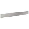 vidaXL Rasenkante 10 stk. 100 x 12 cm Stahl Silber