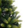 vidaXL K&uuml;nstlicher Klapp-Weihnachtsbaum mit 300 LEDs Gr&uuml;n 240 cm