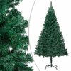 vidaXL K&uuml;nstlicher Weihnachtsbaum mit Beleuchtung & Kugeln Gr&uuml;n 120 cm