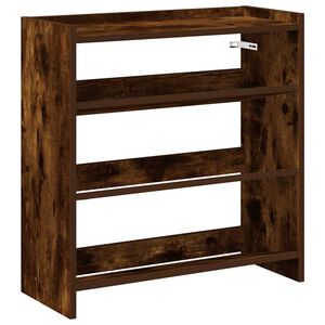 vidaXL Schuhregal R&auml;uchereiche 60x25x62 cm Holzwerkstoff