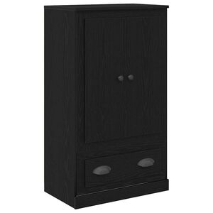 vidaXL Highboard Schwarz Eichen-Optik 60 x 35,5 x 103,5 cm