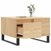 vidaXL Couchtisch Sonoma-Eiche 55x55x36,5 cm Holzwerkstoff