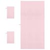 vidaXL Sporthandtuch Set 3 pcs Rosa Polyester und Polyamid