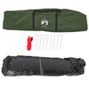 vidaXL Campingzelt 5 Personen Grün Quick Release