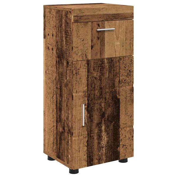 vidaXL Badezimmerschrank-Set TULUM Altholz 37 x 31,5 x 82 cm