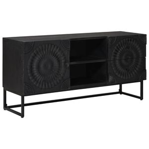vidaXL TV-Schr&auml;nk Schwarz 105 x 30 x 54 cm