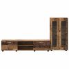 vidaXL TV-Schrankset mit Schubladen FLORIN Altholz Holzwerkstoff