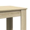vidaXL Bartisch Sonoma-Eiche 102x50x103,5 cm Holzwerkstoff