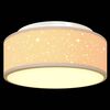vidaXL Deckenlampe Taupe 30 x 13.5 cm Stoff