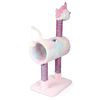 Pets Collection Kratzbaum Unicorn Rosa 40x30x85 cm