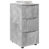 vidaXL Aufbewahrungsschrank Beton Grau 40 x 48 x 81 cm Holzwerkstoff