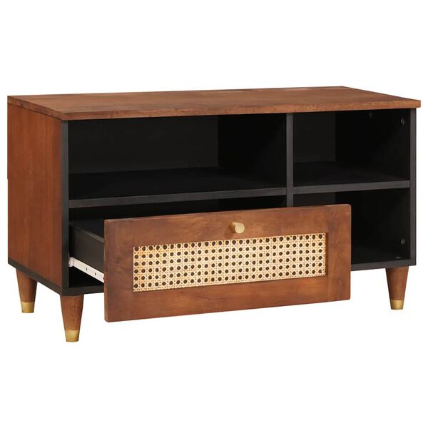 vidaXL Medienlagerung Schränke & Regale Braun 80 x 33.5 x 46 cm