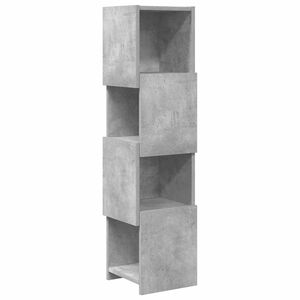 vidaXL Eckschrank Beton Grau 25,5x25x102cm Holzwerkstoff