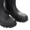 vidaXL Gummistiefel mit Herausnehmbarem Innenfutter Schwarz Gr. 44 PVC