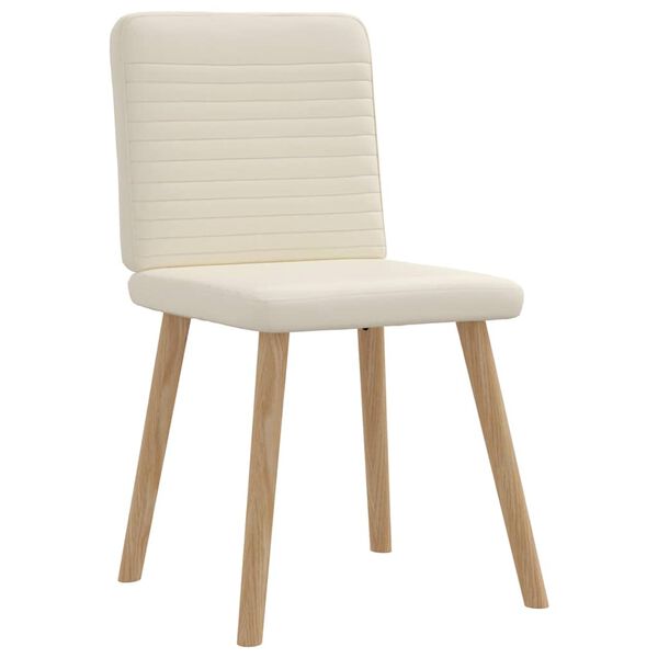 vidaXL Esszimmerst&uuml;hle 4 Stk. Leinen