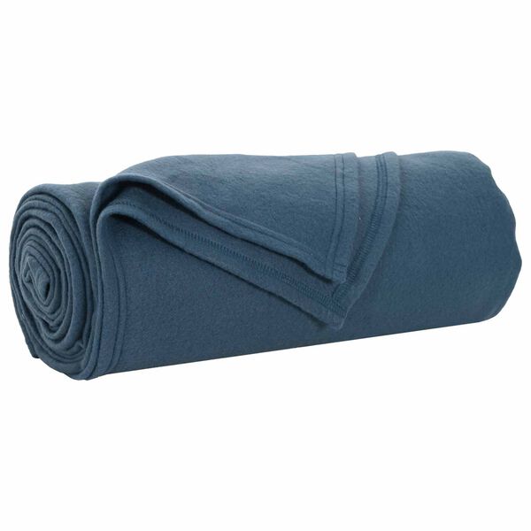 vidaXL Wohndecken 24 pcs Marineblau 270 x 240 cm Fleece