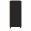 vidaXL Sideboard Schwarz 79,5 x 33 x 82 cm Holzwerkstoff