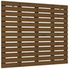 vidaXL Wand-Kopfteil Honigbraun 146x3x91,5 cm Massivholz Kiefer