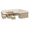 vidaXL Garten-Sofa-Set 12 stk. 11-Sitzanzahl Beige und Creme