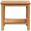 vidaXL Couchtisch Braun 50 x 35 x 45 cm Teak-Massivholz