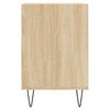 vidaXL TV-Schrank Sonoma-Eiche 100x35x55 cm Holzwerkstoff