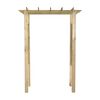 vidaXL Gartenlaube Rosenbogen 150 x 60 x 204 cm Holz Imprägniert