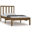 vidaXL Massivholzbett Honigbraun Kiefer 75x190 cm