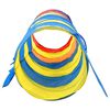 vidaXL Spieltunnel mit 250 B&auml;llen Mehrfarbig 245 cm Polyester