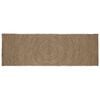 vidaXL Bereichsteppiche Grau 60 x 200 cm Jute