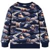 Kinder-Sweatshirt Marineblau 92