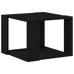 vidaXL Couchtisch Schwarz Eichen-Optik 40 x 40 x 30 cm Holzwerkstoff
