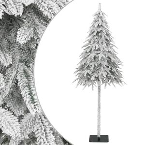 vidaXL K&uuml;nstlicher Weihnachtsbaum Beschneit 210 cm