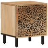 vidaXL Nachttisch 40x33x46 cm Massivholz Mango