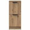 vidaXL Sideboard Artisan-Eiche 30x30x70 cm Holzwerkstoff