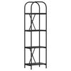 vidaXL B&uuml;cherregal 4 Ebenen 40 x 30 x 146 cm Holzwerkstoff