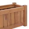 vidaXL Hochbeet 50x25x25 cm Massivholz Teak