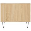 vidaXL Couchtisch Sonoma-Eiche 102x50x40 cm Holzwerkstoff