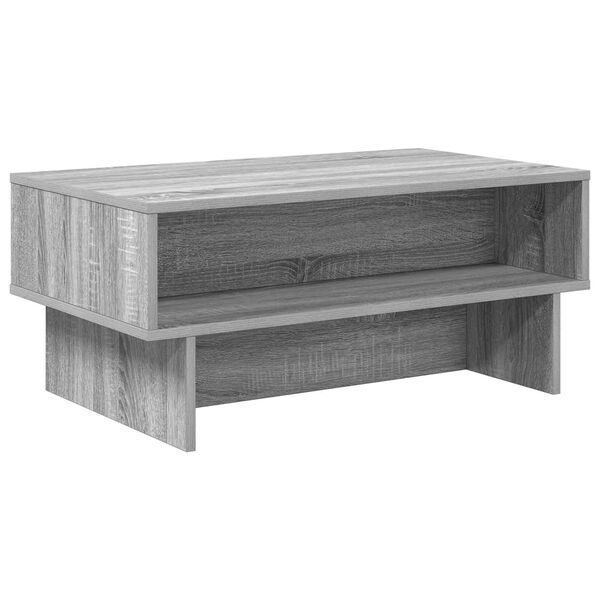 vidaXL Couchtisch Graues Sonoma 80 x 46 x 35 cm Holzwerkstoff