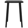 vidaXL Gartentisch Anthrazit 50x50x71 cm Stahl