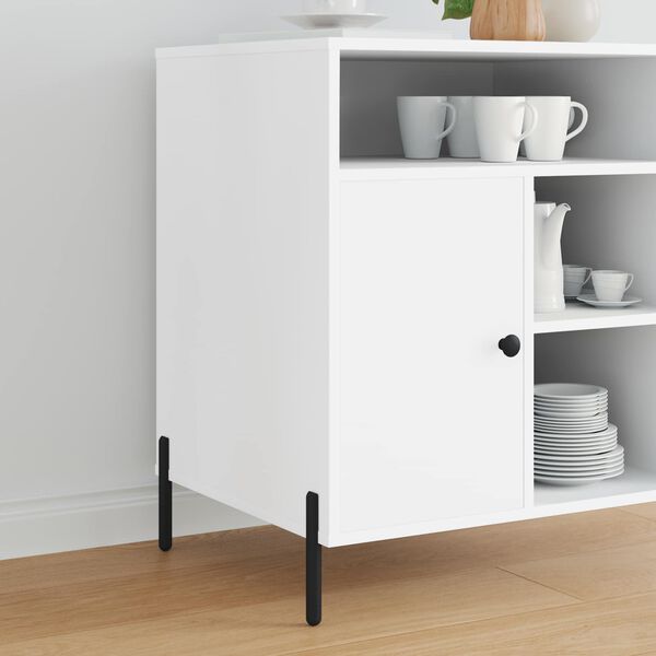 vidaXL M&ouml;belbeine 12 pcs Schwarz 66 x 36 x 160 mm Eisen