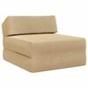 vidaXL Klappbares Schlafsofa Grau-Gr&uuml;n 60 x 70 x 41 cm Corduroy
